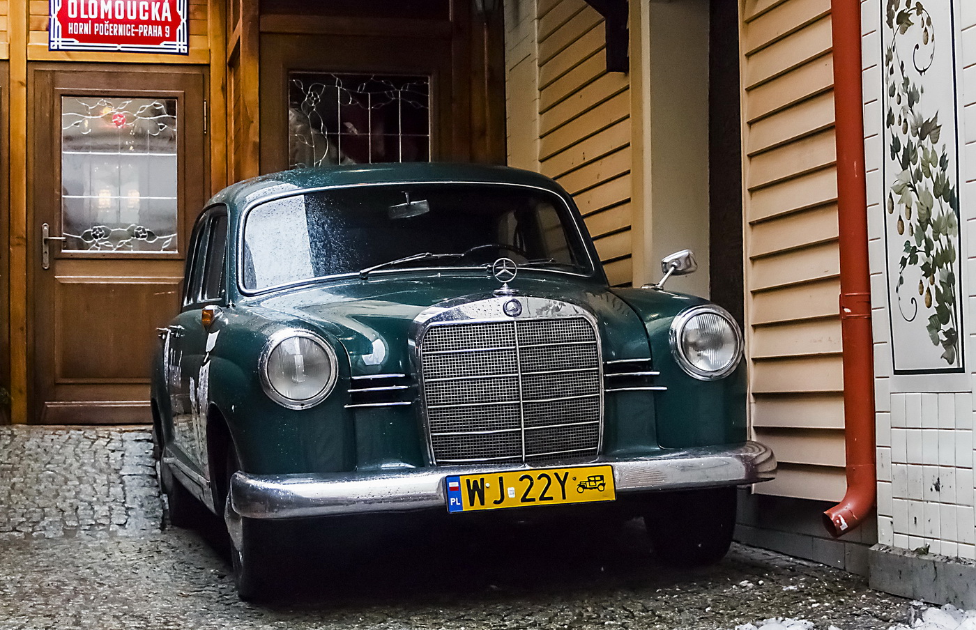 WJ 22Y, Mercedes-Benz E-Klasse 180/190 Sedan (W120/W121), 1953–1962