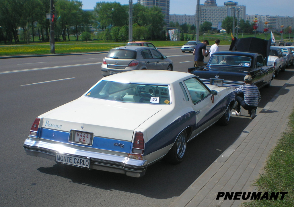 5444 KB, Chevrolet Monte Carlo 2nd gen (57; A-body), 1972–1975