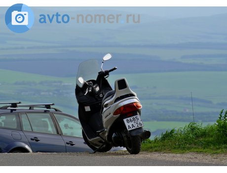 8685 аа 26, Suzuki Burgman / Skywave