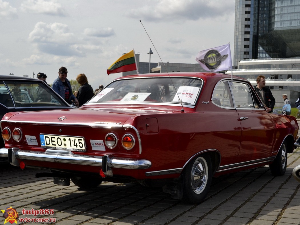 DEO 145, Opel Rekord 2nd gen Coupé (B), 1965–1966