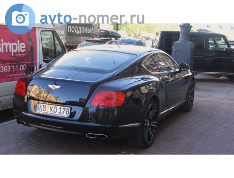 KB KO 178, Bentley Continental