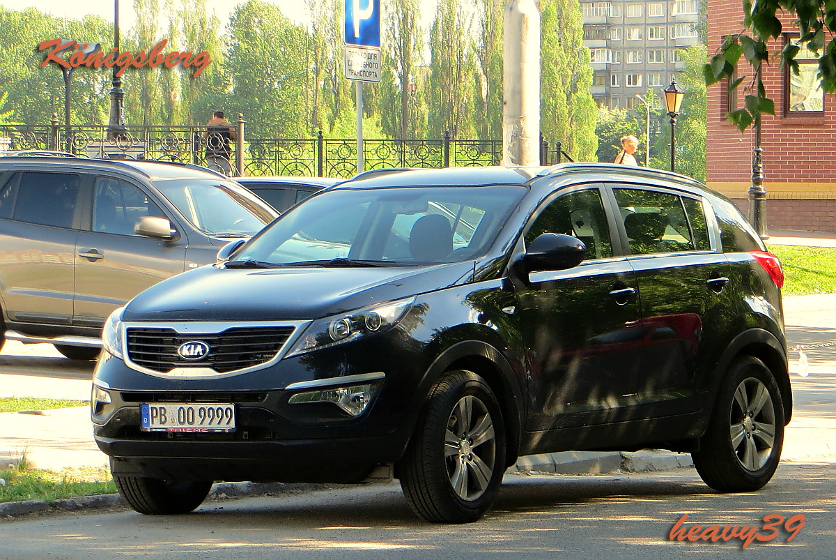PB OO 9999, Kia Sportage 