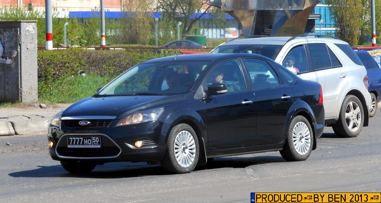 7777 но 50, Ford Focus 2nd gen (Classic) Sedan (DB3; C307), facelift, 2008­–2011 (–2014 for CN- and LATAM-market)