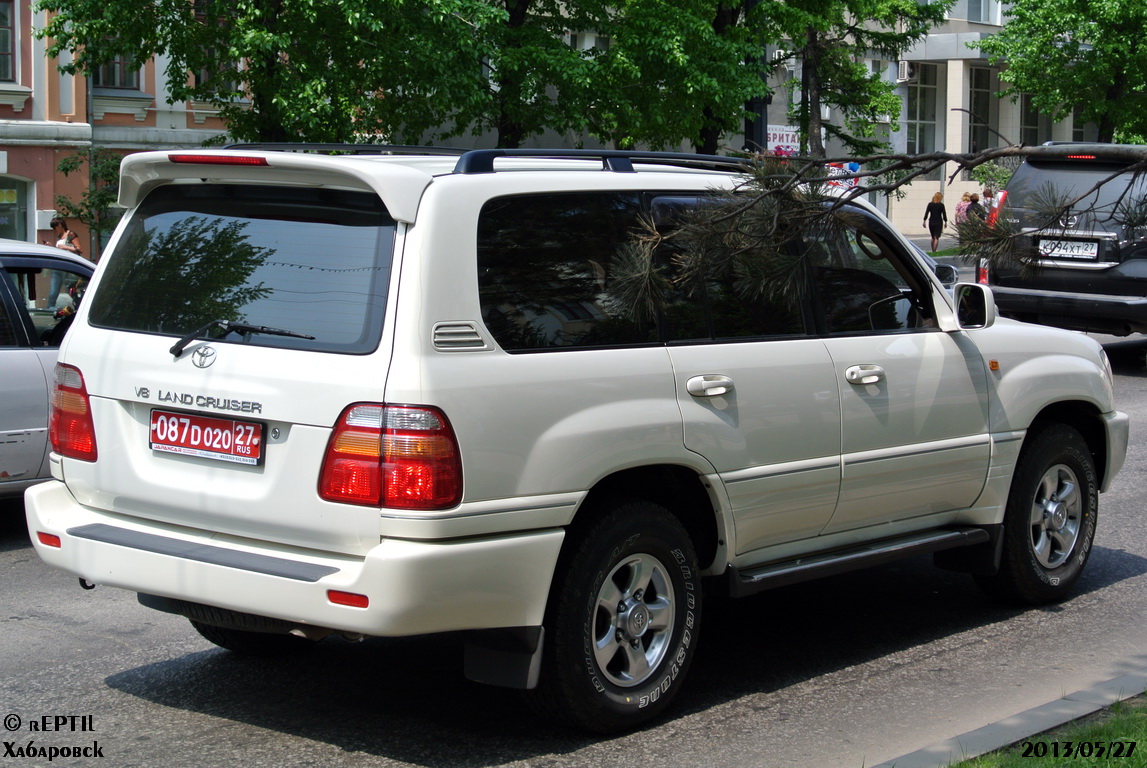 087 D 020 27, Toyota Land Cruiser 100 (J100), 1998–2007