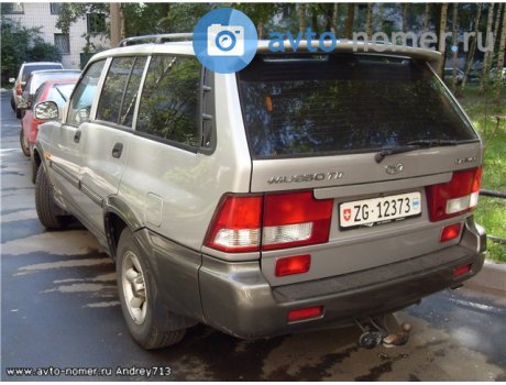 ZG 12373, Daewoo Musso