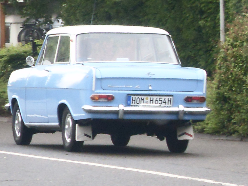 HOM H 654 H, Opel Kadett 1st gen (L) Sedan (A), 1962–1965
