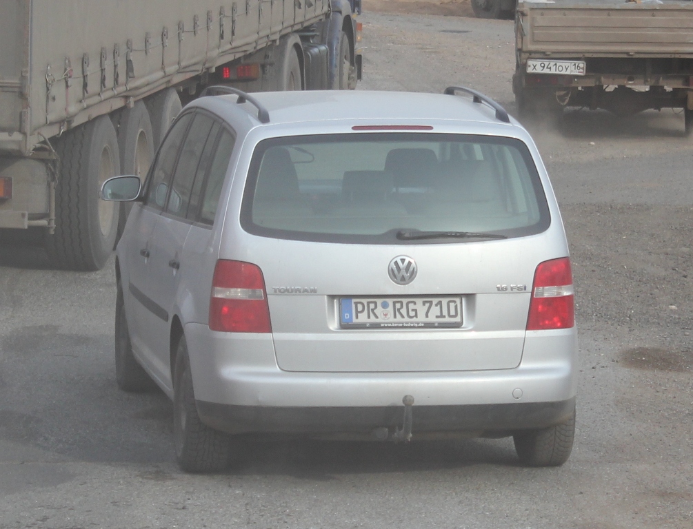 PR RG 710, Volkswagen Touran 1st gen (1T1), 2003–2006