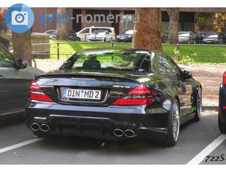 DIN MD 2, Mercedes-Benz SL-Klasse