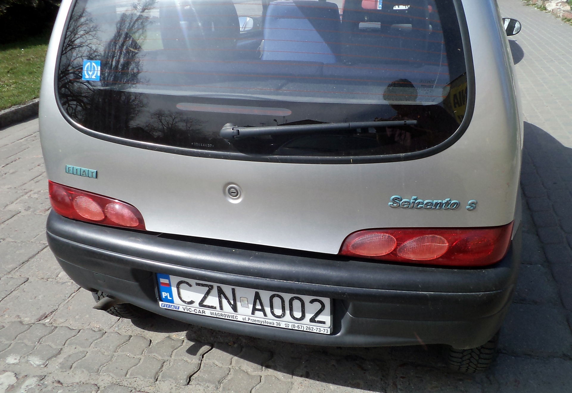 CZN A002, FIAT Seicento 1st gen (187), 1998–2005