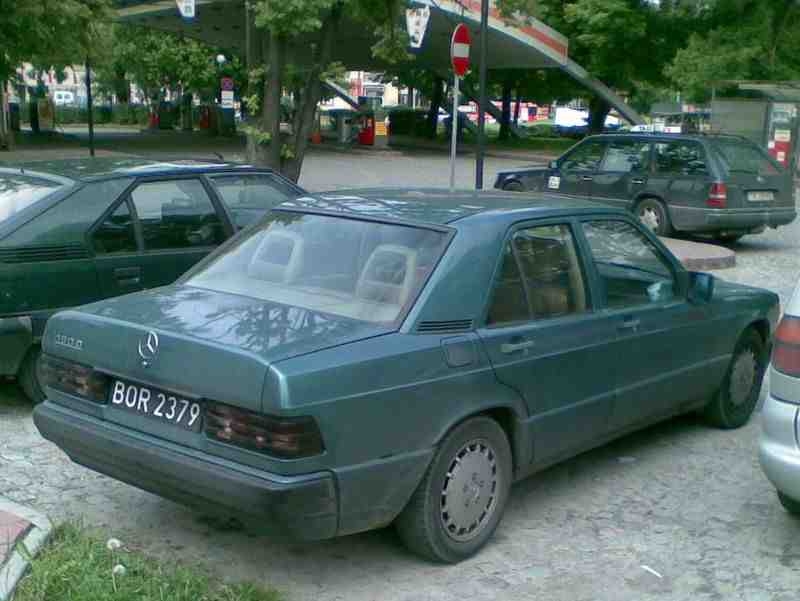 BOR 2379, Mercedes-Benz C-Klasse 190 Sedan (W201), 1982–1993