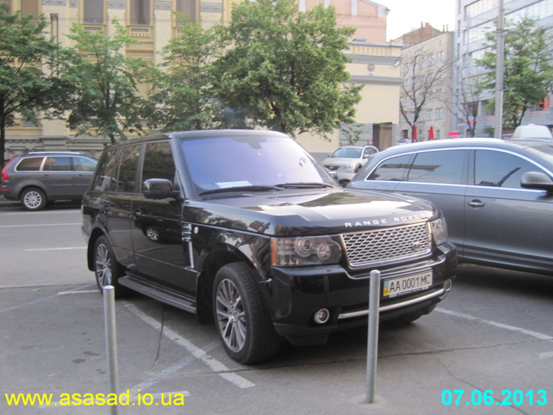 AA 0001 MC, Land Rover Range Rover 3rd gen (L322), 2002–2012