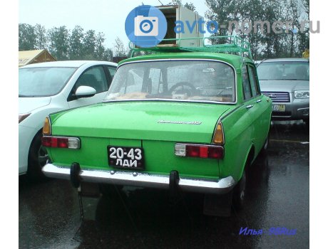 2043 ЛДИ, Izh Москвич-408/412 (Moskvich-408/412)