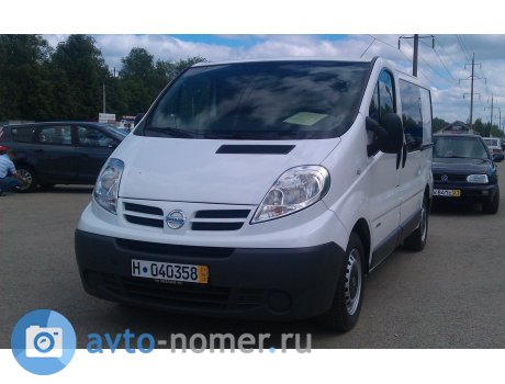 H 040358, Nissan Primastar