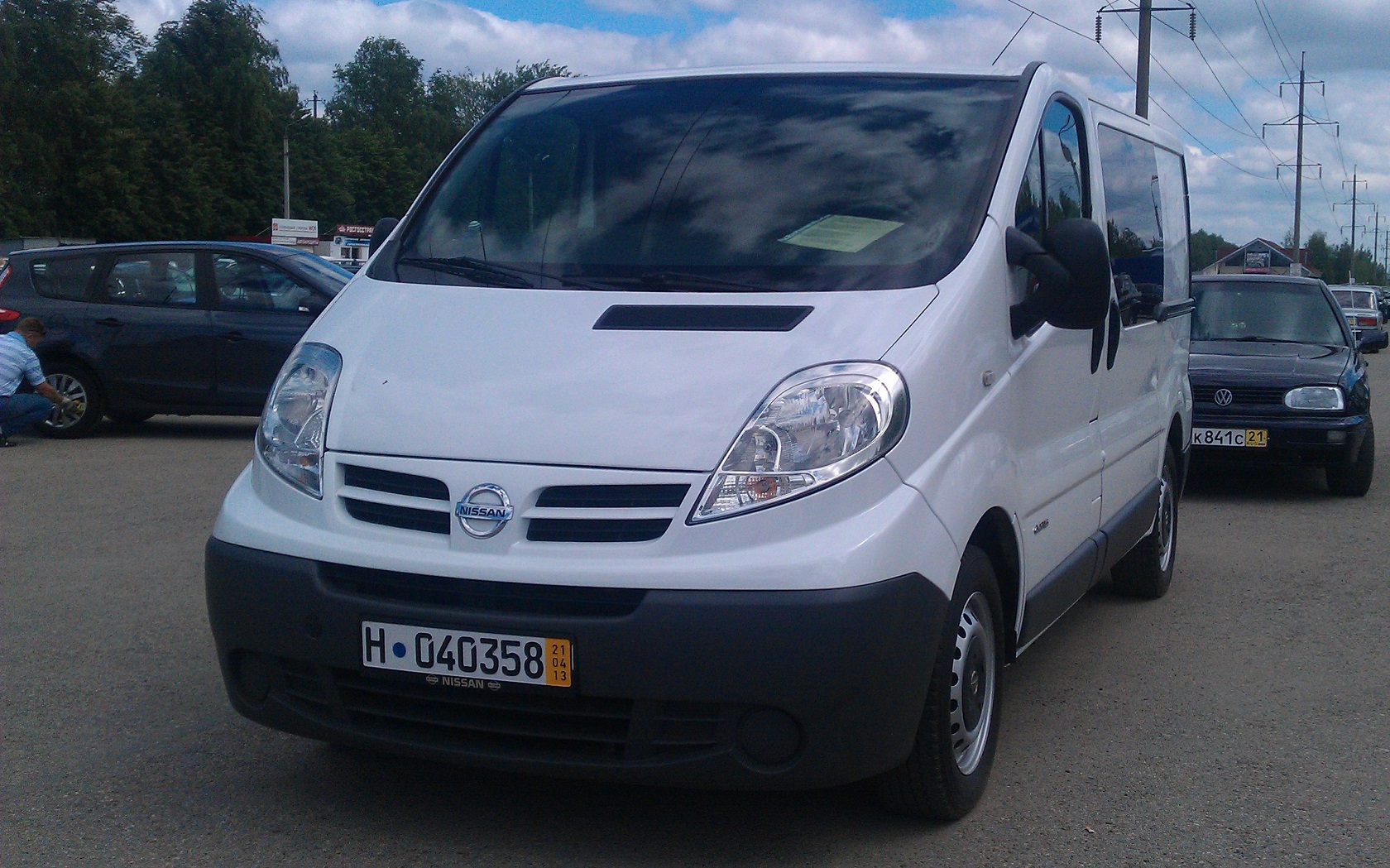 H 040358, Nissan Primastar 1st gen (X83), 2001–2014