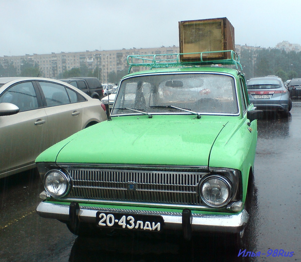 2043 ЛДИ, Izh Москвич-408/412 (Moskvich-408/412) 412ИЭ, 1970–1982