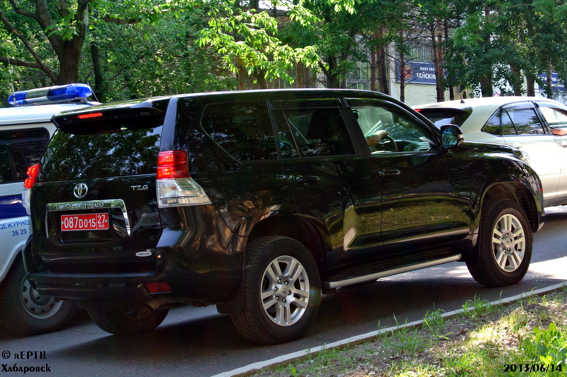 087 D 015 27, Toyota Land Cruiser Prado 4th gen 5-door SUV (J150), 2009–2013