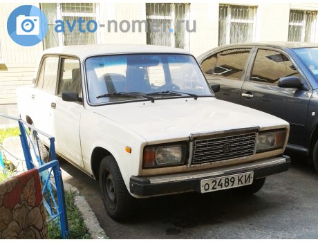 о 2489 КИ, Lada (VAZ) 2107