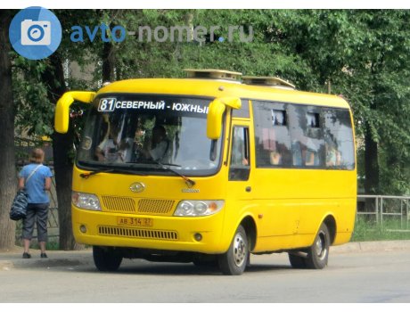 ав 314 27, Higer KLQ66*8/67*8