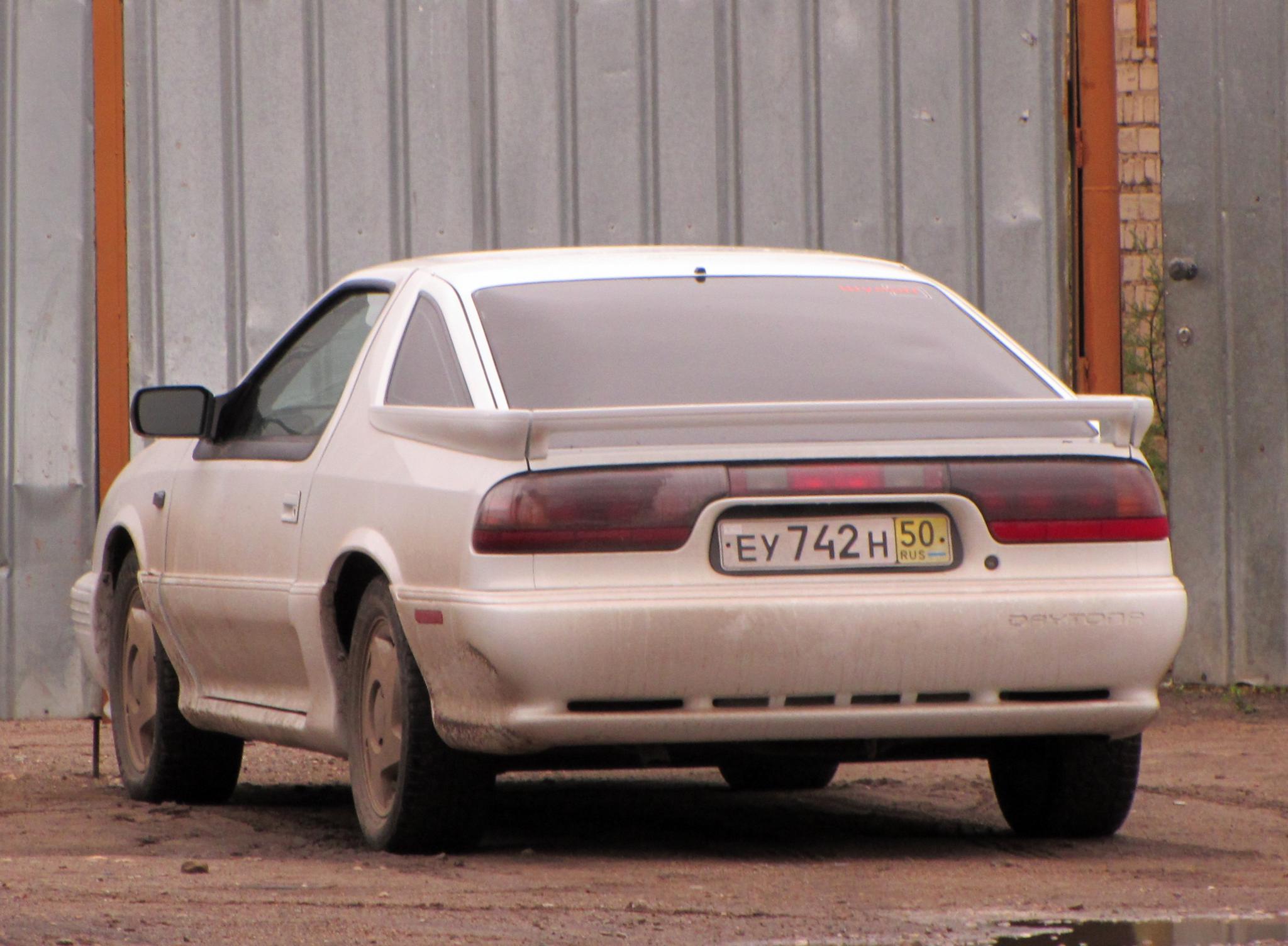 еу 742 н 50, Chrysler Daytona 1st gen (G-body), facelift, 1991–1993