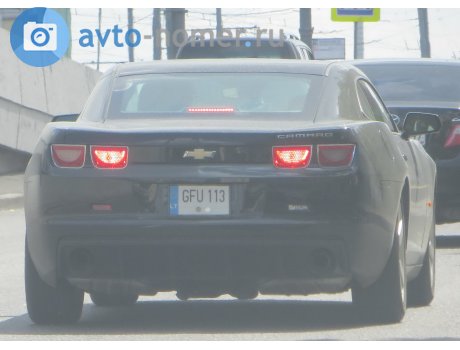 GFU 113, Chevrolet Camaro