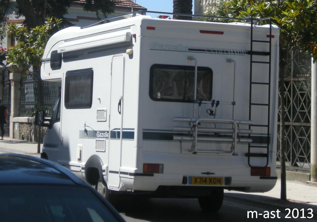 X714KON, Swift Motorhomes Gazelle 