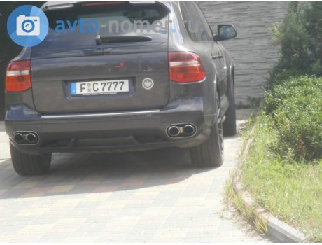 F C 7777, Porsche Cayenne