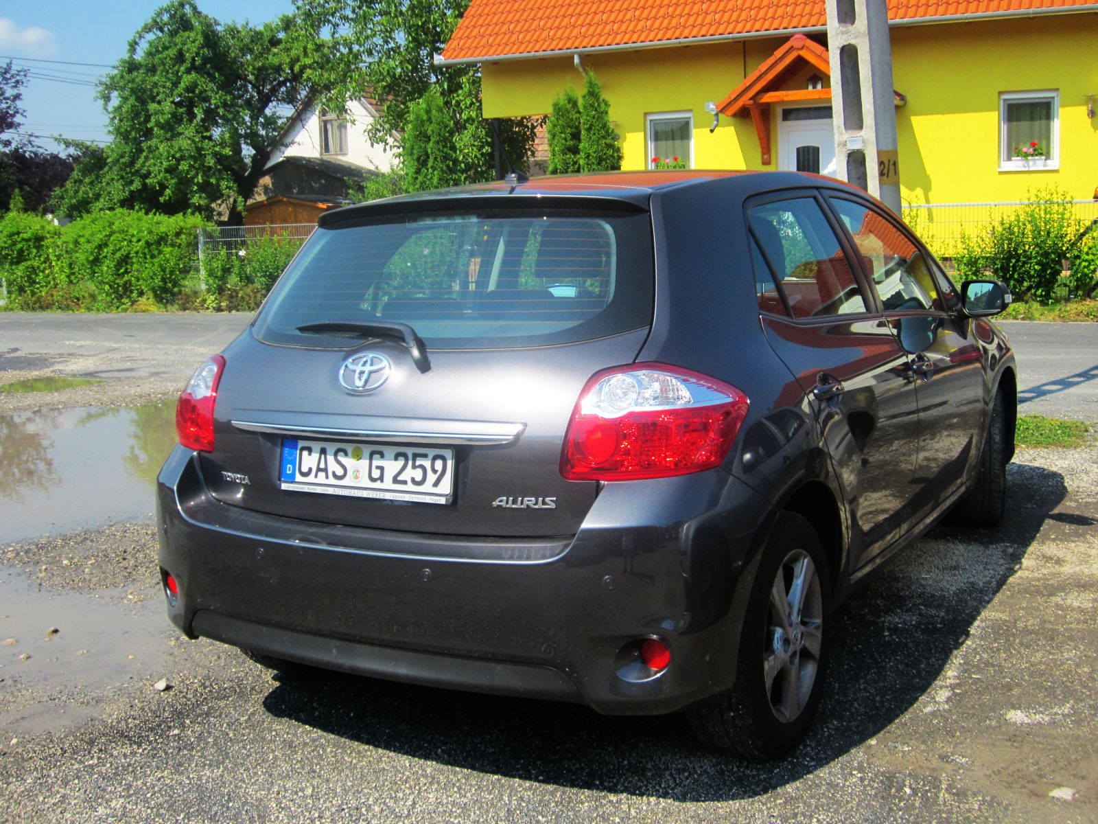 CAS G 259, Toyota Auris 1st gen 5-door Hatch (E150), facelift, 2009–2012