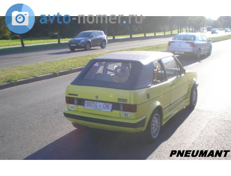 9874 OK, Volkswagen Golf