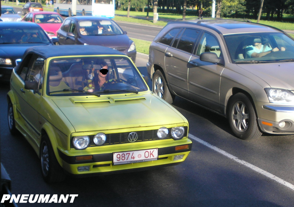 9874 OK, Volkswagen Golf 1st gen Cabrio (17), 1979–1993