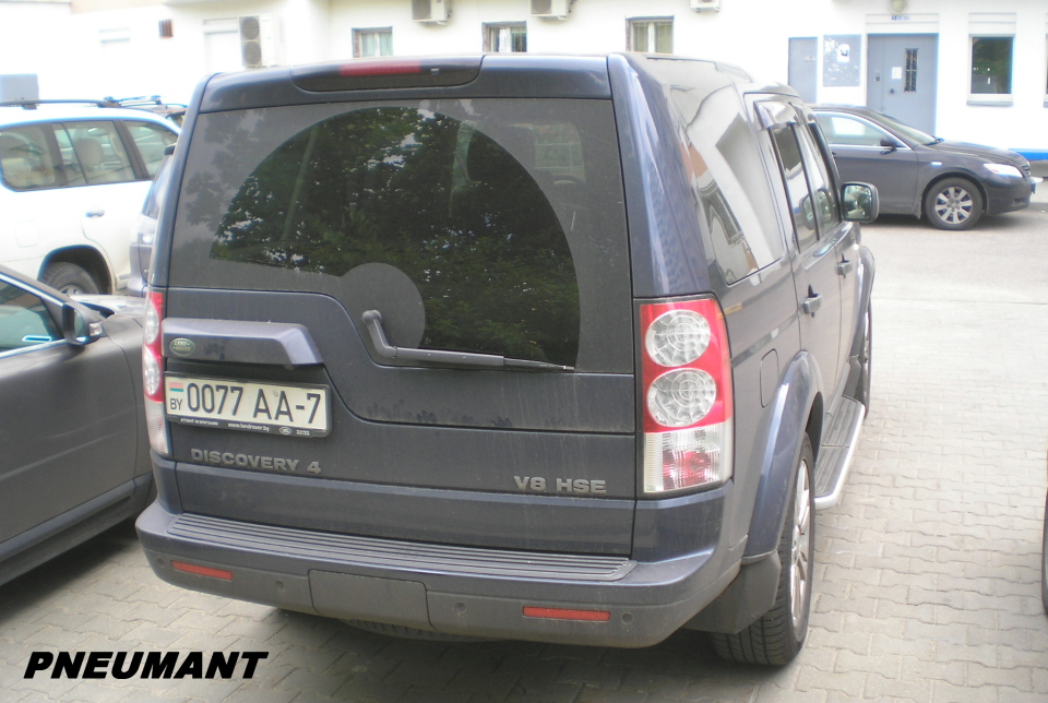 0077 AA-7, Land Rover Discovery 4th gen (LR4) (L319), 2009–2016