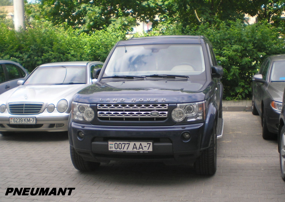0077 AA-7, Land Rover Discovery 4th gen (LR4) (L319), 2009–2016