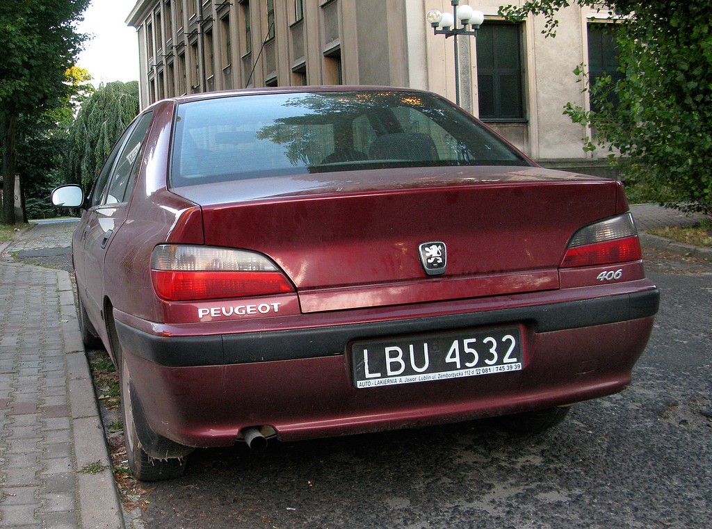 LBU 4532, Peugeot 406 1st gen Sedan (D83/D93), 1995–1999
