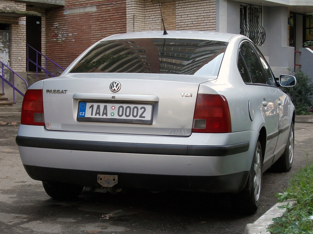 1AA 0002, Volkswagen Passat 5th gen Sedan (B5; 3B), 1996–2000