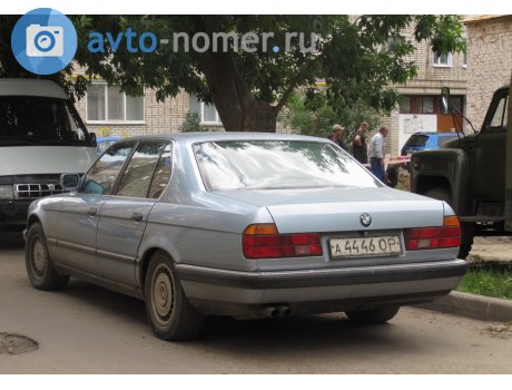 а 4446 ОР, BMW 7 Series