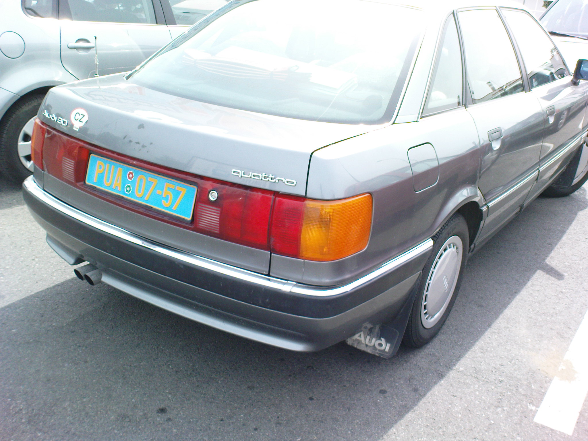 PUA 07-57, Audi 90 2nd gen (B3/89), 1987–1991
