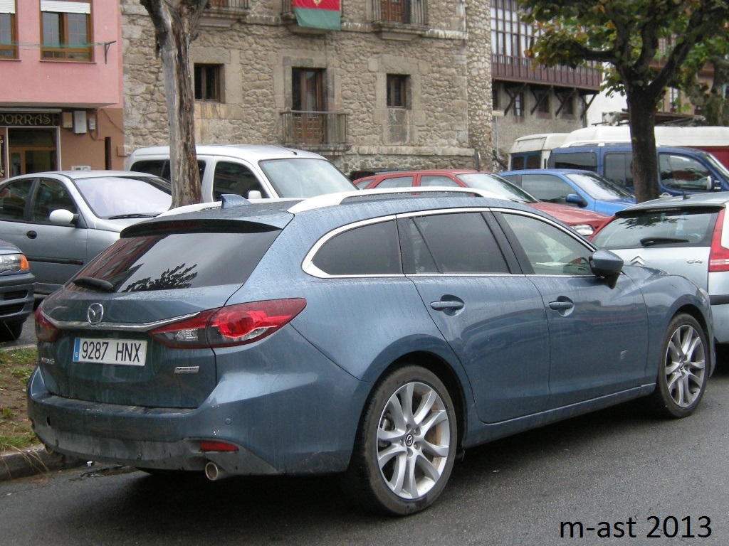 9287 HNX, Mazda 6 3rd gen Tourer Wagon (GJ), 2012–2018