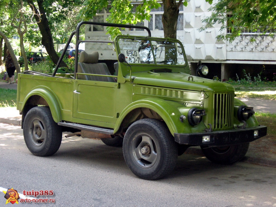 6940 AO-7, GAZ 69 69 3-door, 1952–1973