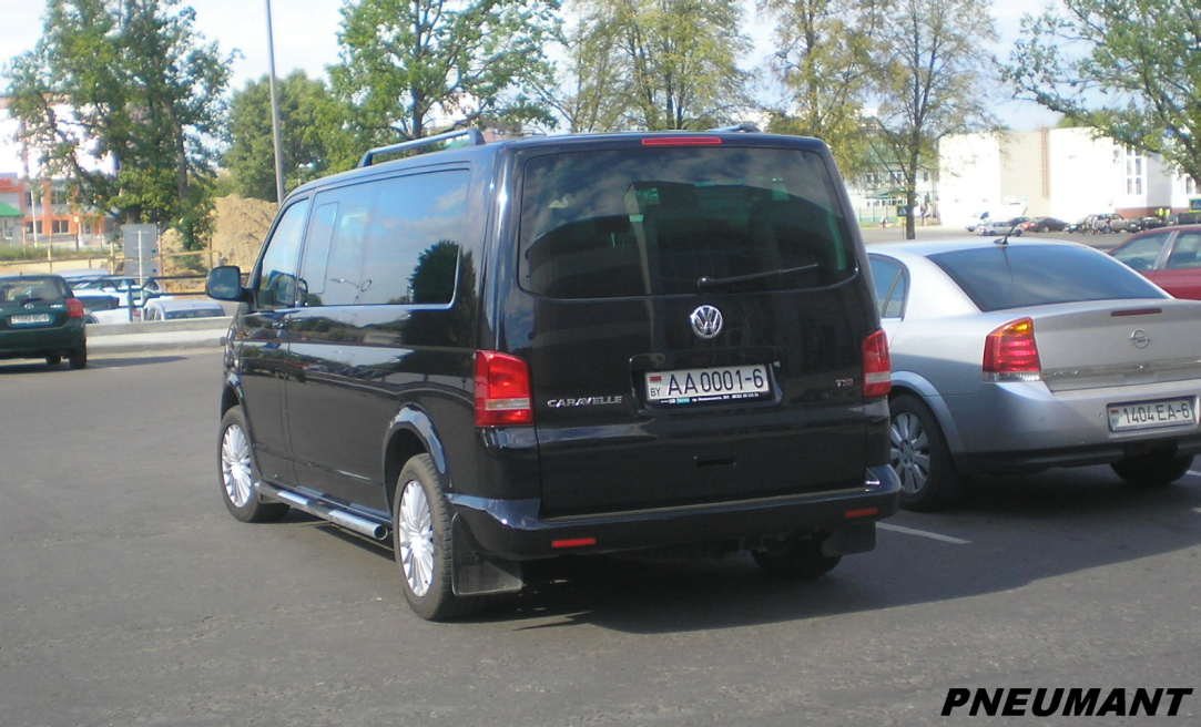 AA 0001-6, Volkswagen Caravelle T5, facelift, 2009–2015