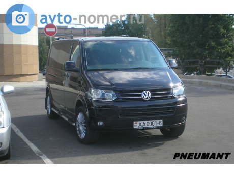 AA 0001-6, Volkswagen Caravelle
