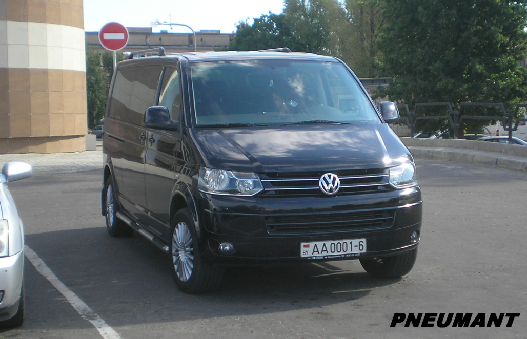 AA 0001-6, Volkswagen Caravelle T5, facelift, 2009–2015