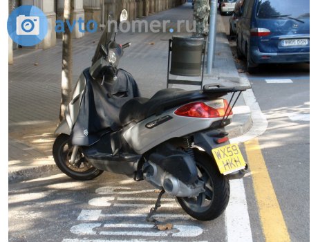 WX59 HKH, Piaggio X7