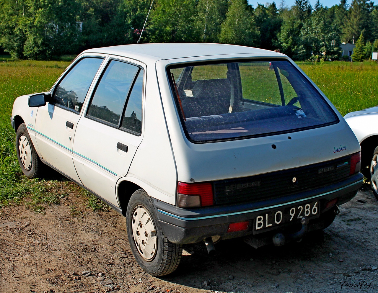 BLO 9286, Peugeot 205 1st gen 5-door Hatch (20A/C), 1983–1998