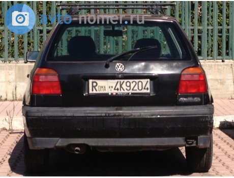 Roma 4K9204, Volkswagen Golf