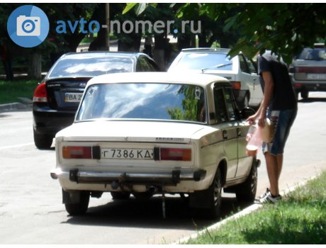 г 7386 КД, Lada (VAZ) 2106