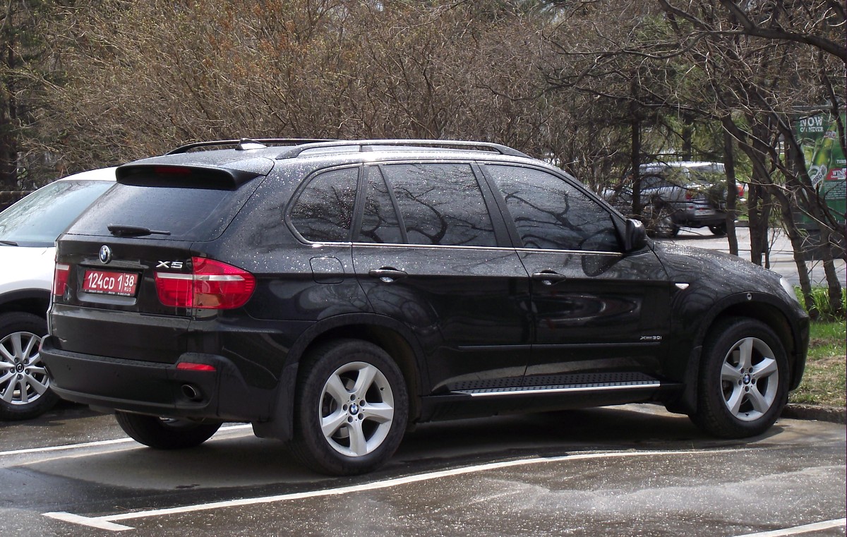 124 CD 1 38, BMW X5 2nd gen (E70), 2007–2013