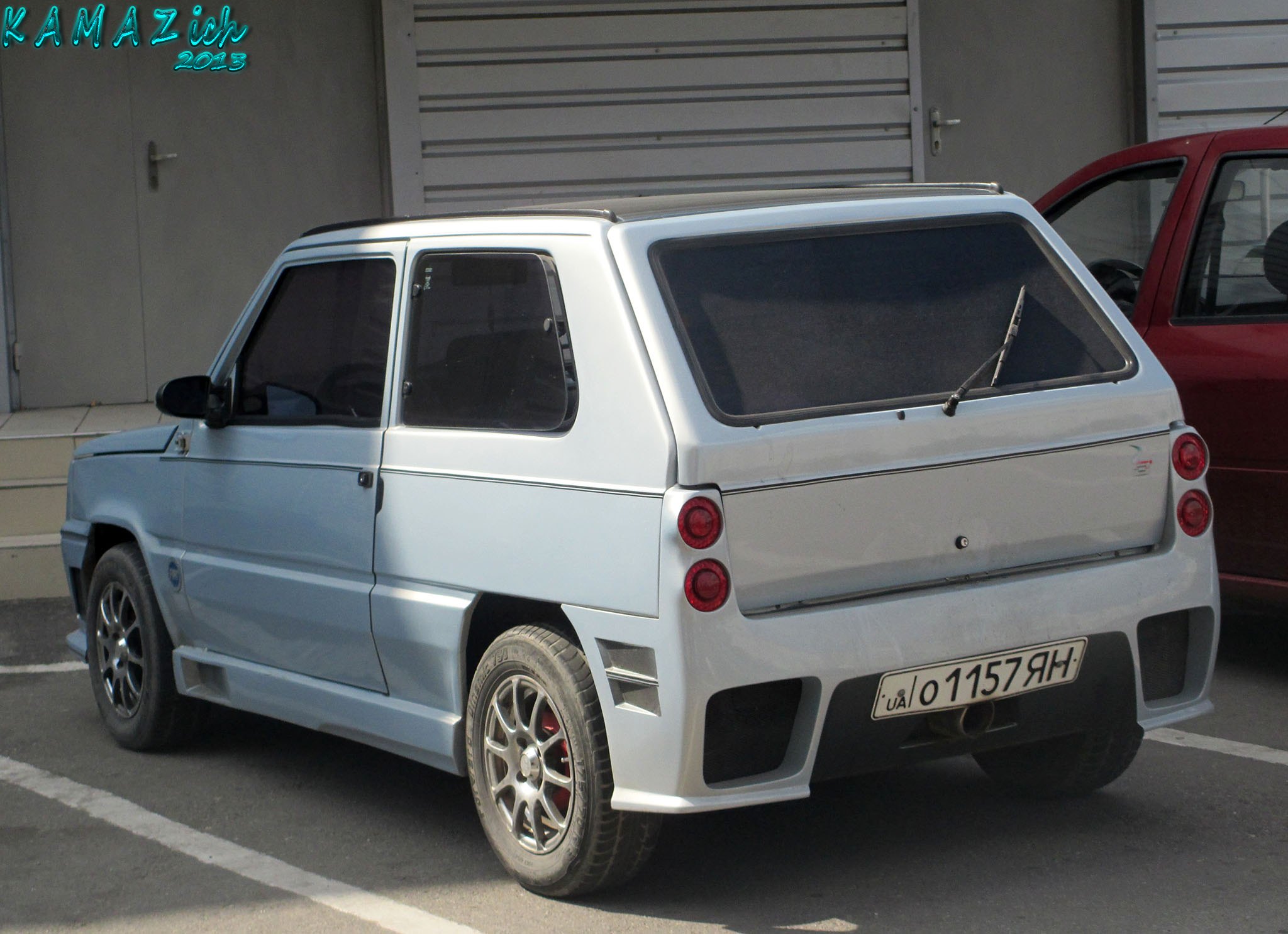 о 1157 ЯН, FIAT Panda 1st gen (141A/153A), facelift, 1986–2003