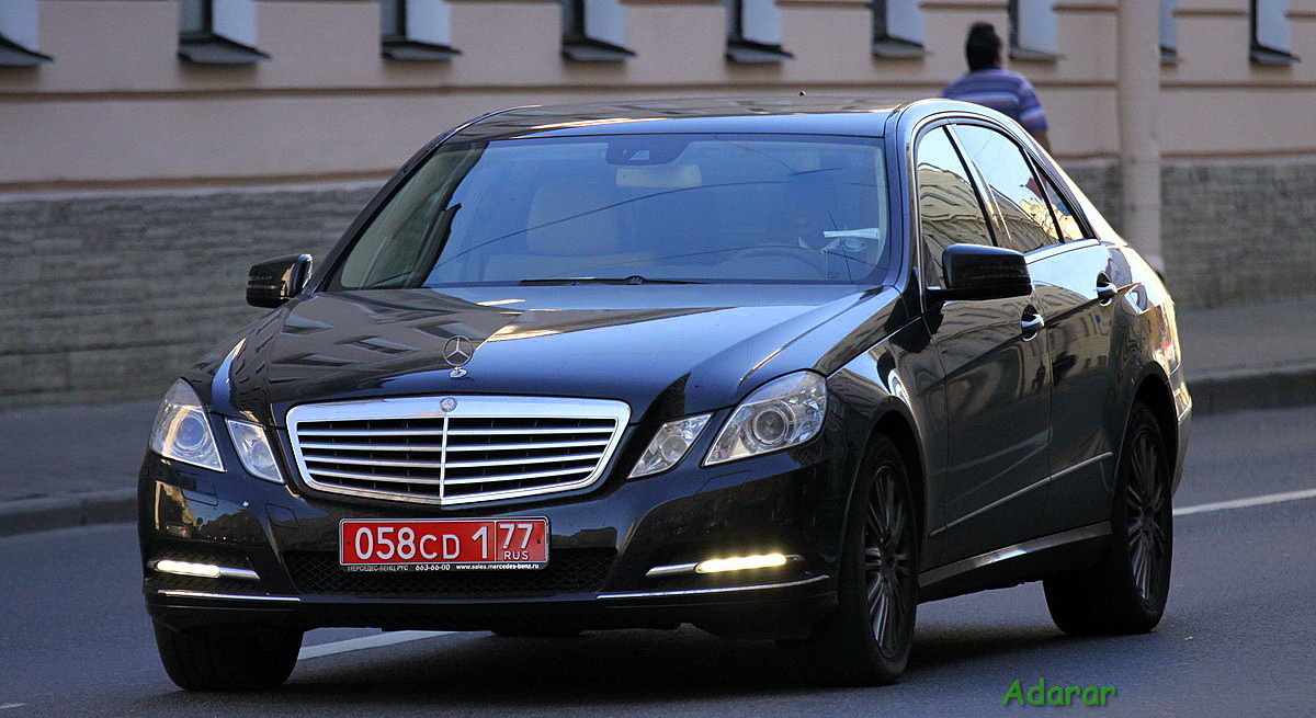 058 CD 1 77, Mercedes-Benz E-Klasse 4th gen Sedan (W212), 2009­–2013