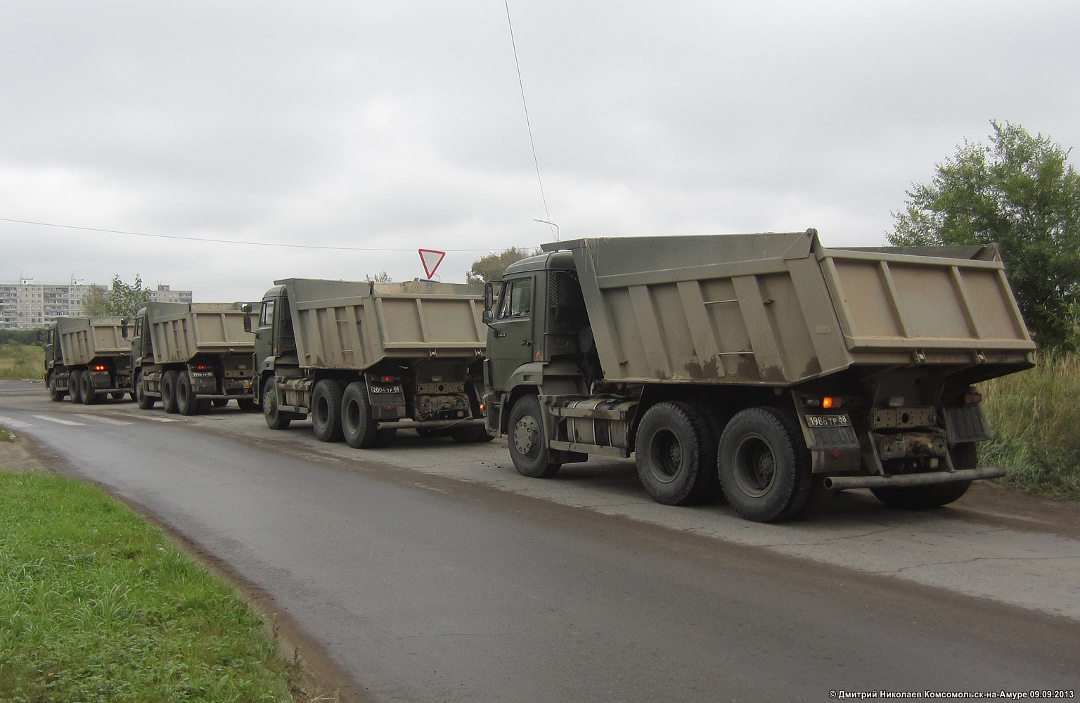 1986 тр 88, KamAZ 6511 65115 Military, 2013–