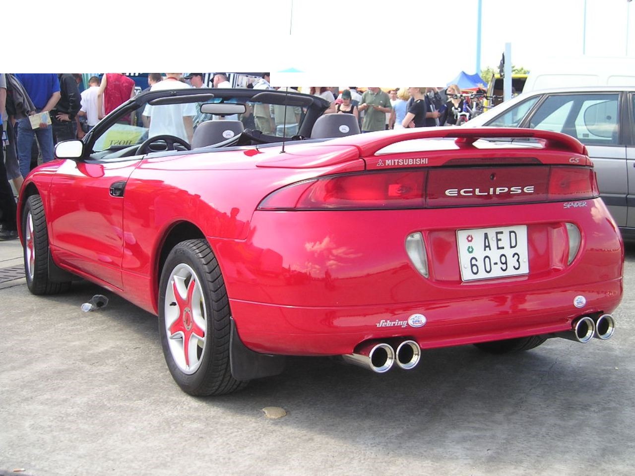 AED 60-93, Mitsubishi Eclipse 2nd gen Spyder (D31A/D32A/D33A/D38A/D39A), 1996–1999
