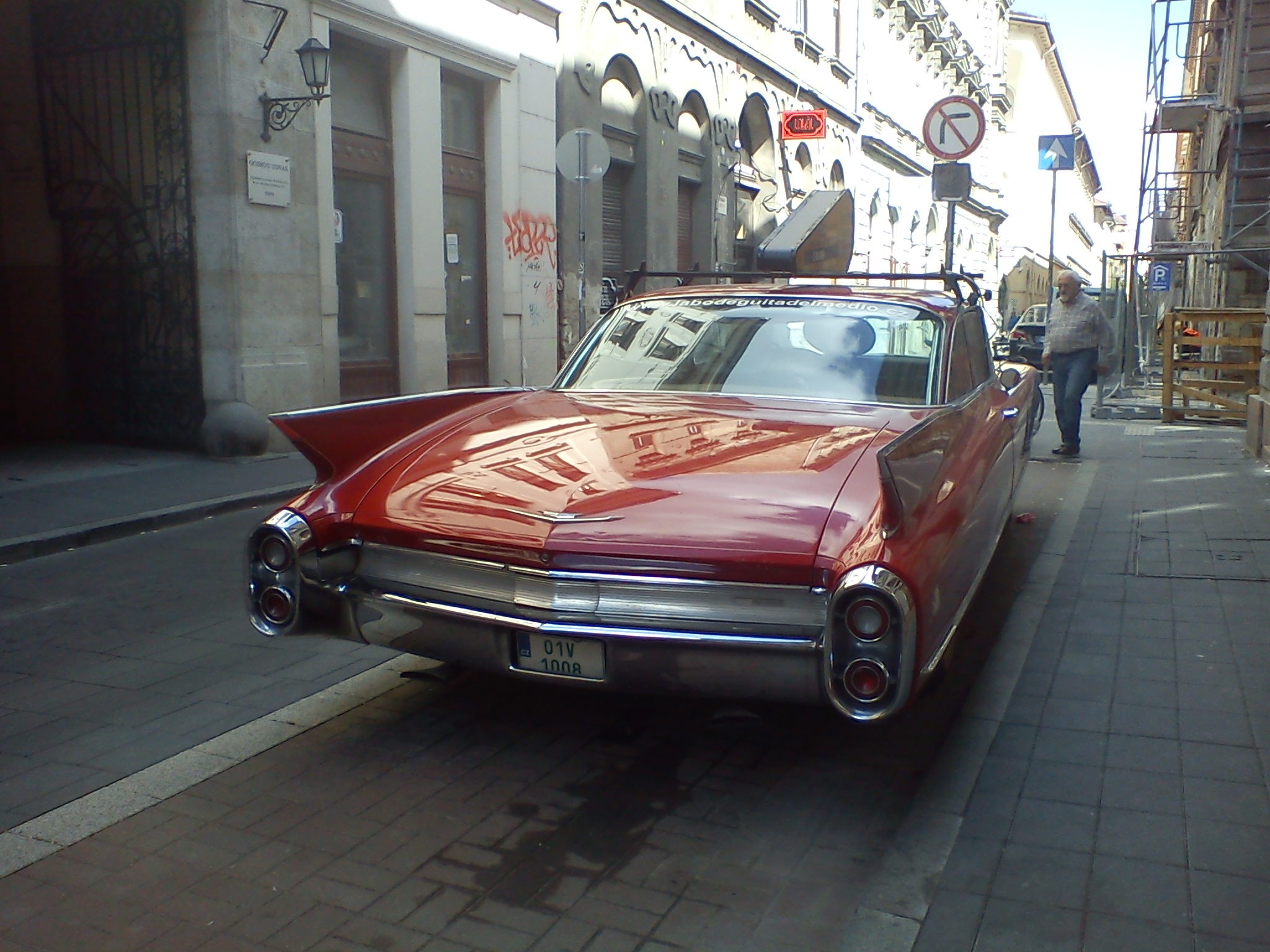 01V 1008, Cadillac DeVille 1st gen 1960 2-door Hardtop Coupé (6337; C-body), facelift, 1959–1960